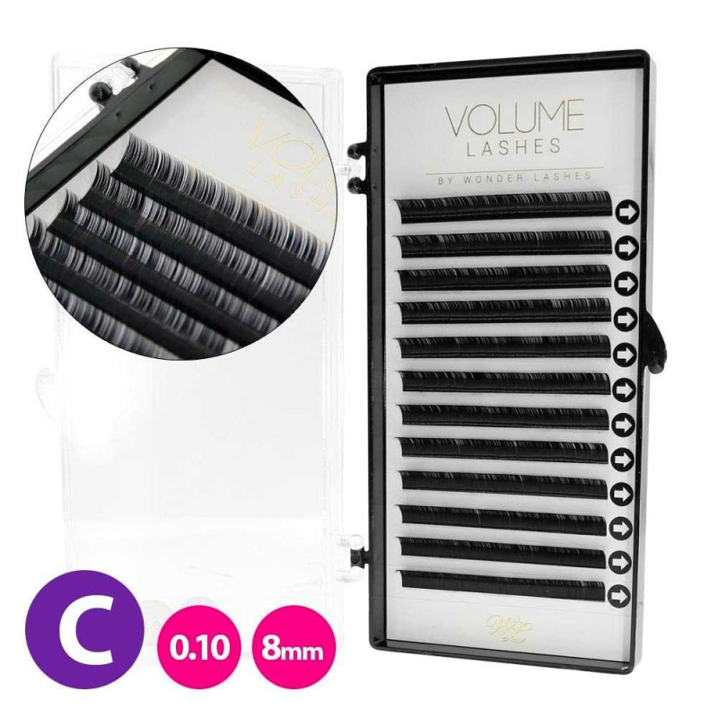 Ripsmed - C-curl - 0,10 - Volume Wonder Lashes