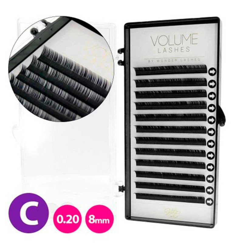 Ripsmed - C-curl - 0,20 - Volume Wonder Lashes