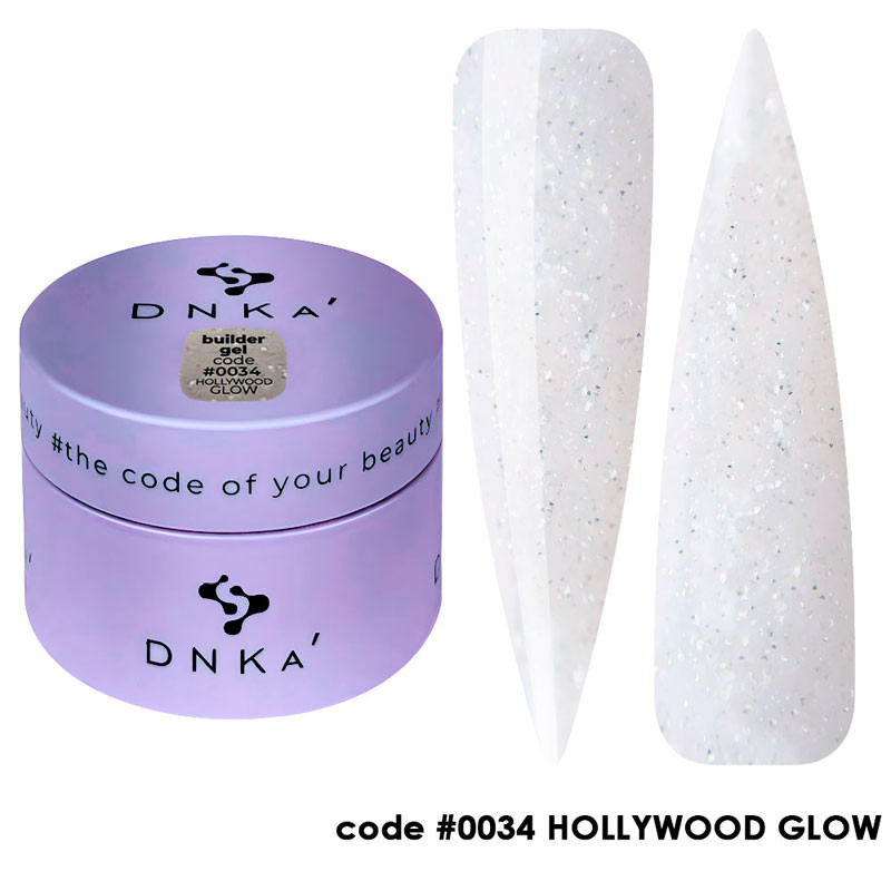 Builder Gel DNKa No. 0034 Hollywood Glow - 30 ml