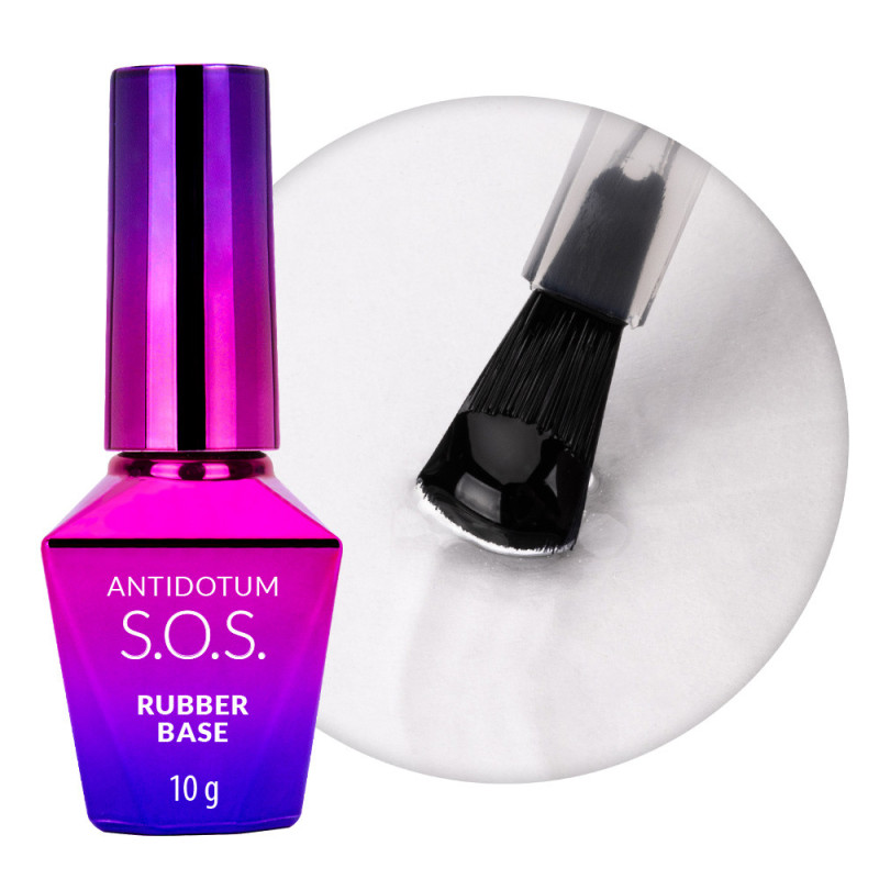 Maniküüri ja pediküüri aluslakk – MollyLac S.O.S. Antidotum Base – 10 g