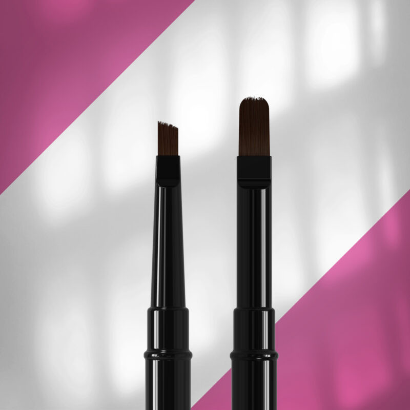 Double-ended Brush Staleks EXPERT – for gel 11 mm / for gel 7 mm