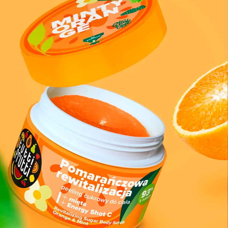 Kehakoorija Tutti Frutti Farmona Apelsin & Piparmünt 300g