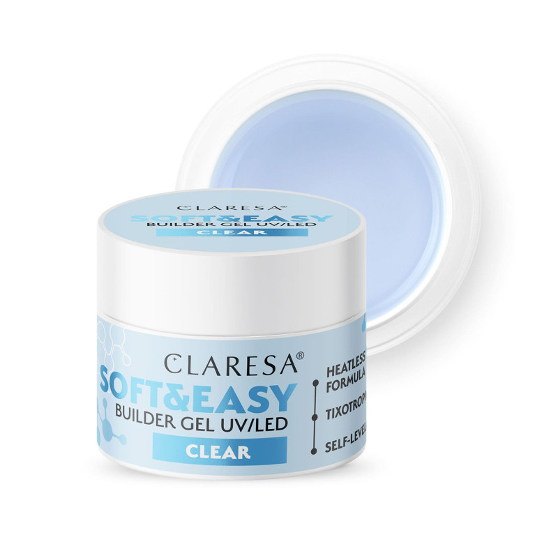 Builder gel Claresa SOFT&EASY Clear
