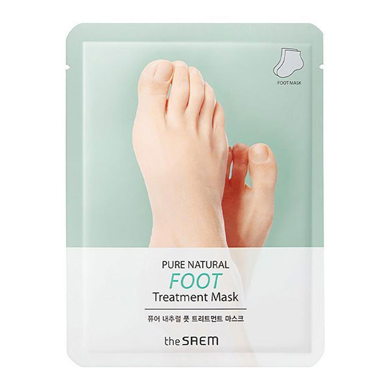 Niisutav jalamask The Saem Pure Natural Foot Treatment Mask